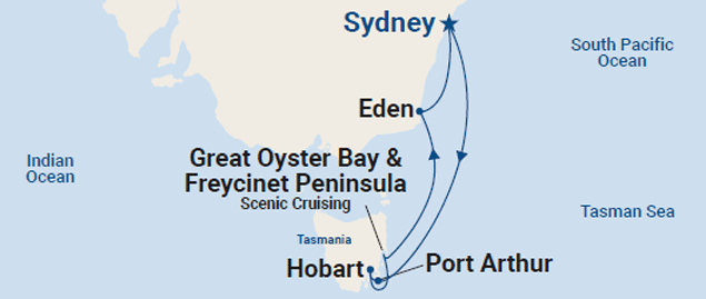 Tasmania cruise